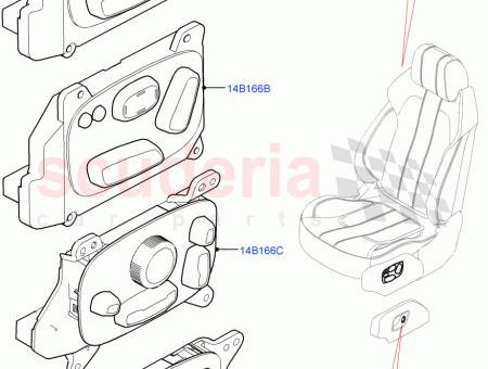 Photo of SWITCH POWER SEAT ADJUST…