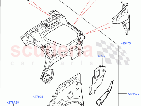 Photo of VERKLEIDUNG HINTERE VIERTEL SCHLIESSUNG FRNT…