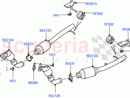 Photo of BRACKET MUFFLER OUTLET PIPE…