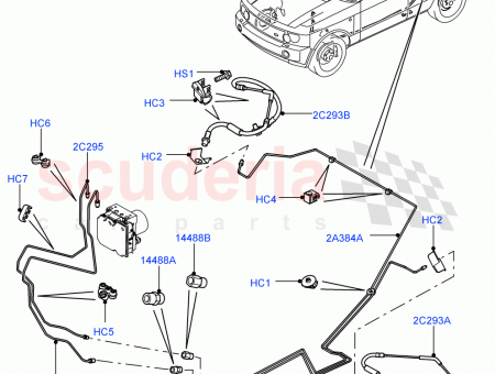 Photo of BRACKET BRAKE HOSE SUPPORT…