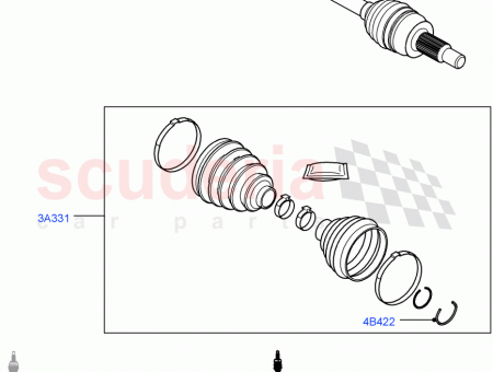 Photo of SHAFT REAR AXLE…