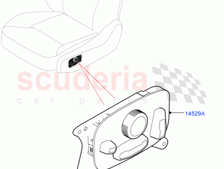 Photo of SCHALTER ELEKTRISCHE SITZVERSTELLUNG…