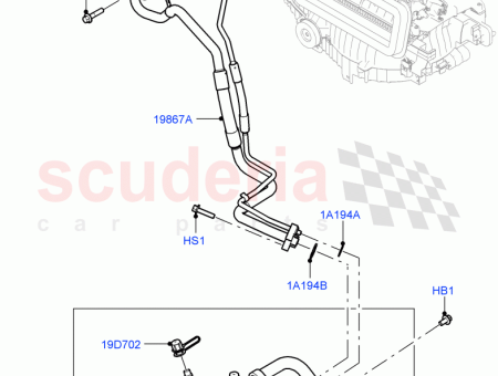 Photo of TUBE A C EVAPORATOR INLET OUTLET…