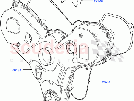 Photo of ABDECKUNG ZYLINDERBLOCK VORNE…