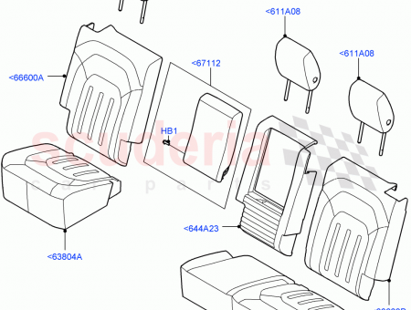 Photo of COVER REAR SEAT CUSHION…