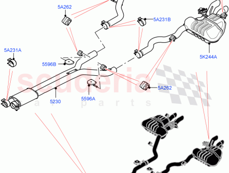 Photo of AUSPUFFTOPF HINTEN…
