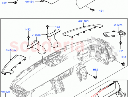 Photo of BEZEL INSTRUMENT CLUSTER…