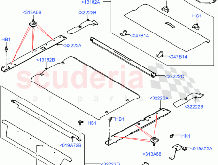 Photo of BRACKET LUGGAGE RAILS SUPPORT…