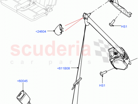 Photo of SEAT BELT AND RETRACTOR…