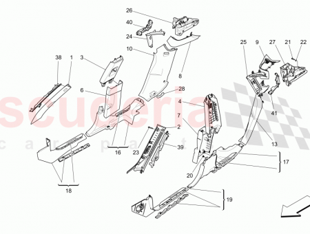 Photo of LH REAR KICK PLATE SAND…