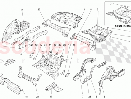 Photo of RH GEARBOX SUPPORT SIDE RAIL…