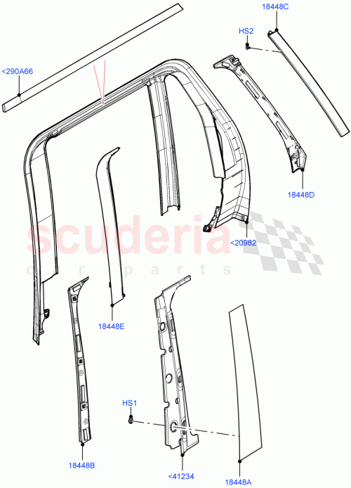 Part Diagram for Land Rover LR152635
