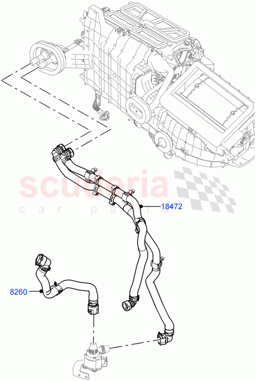 Part Diagram for Land Rover LR141013