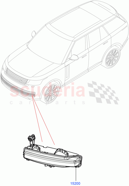 Part Diagram for Land Rover LR152162