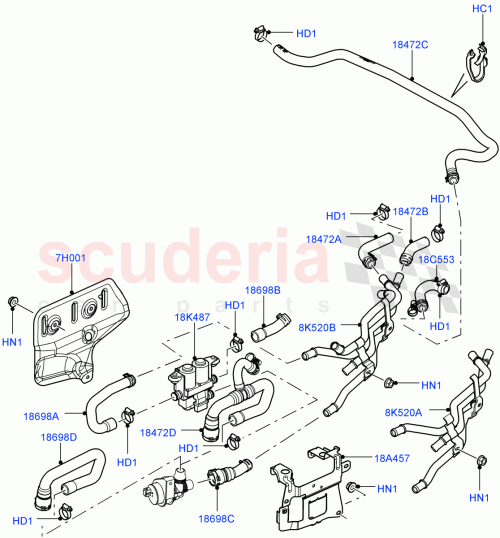 Part Diagram for Land Rover JQD000010