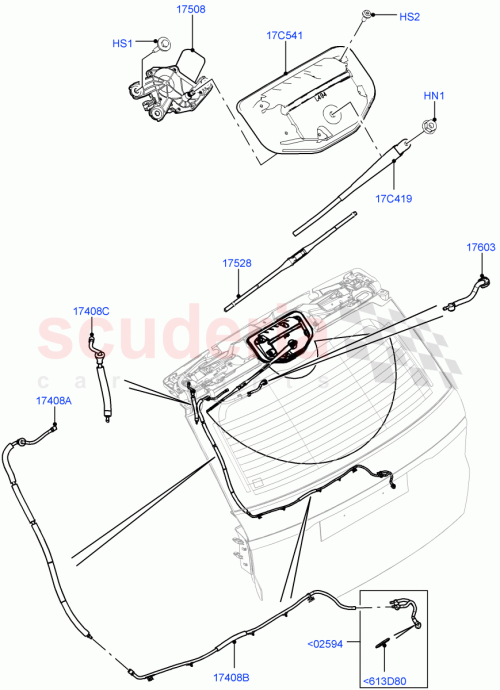 Part Diagram for Land Rover LR070886