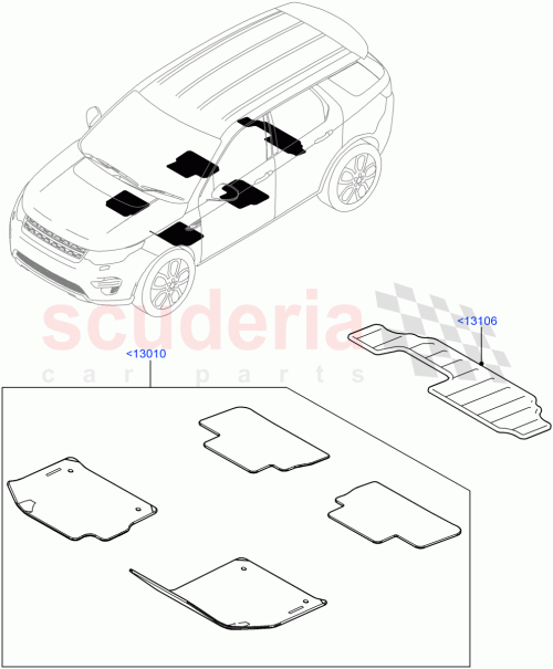 Part Diagram for Land Rover VPLCS0507PVJ