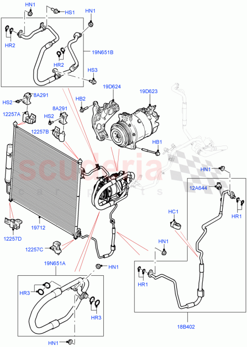 Part Diagram for Land Rover LR123056
