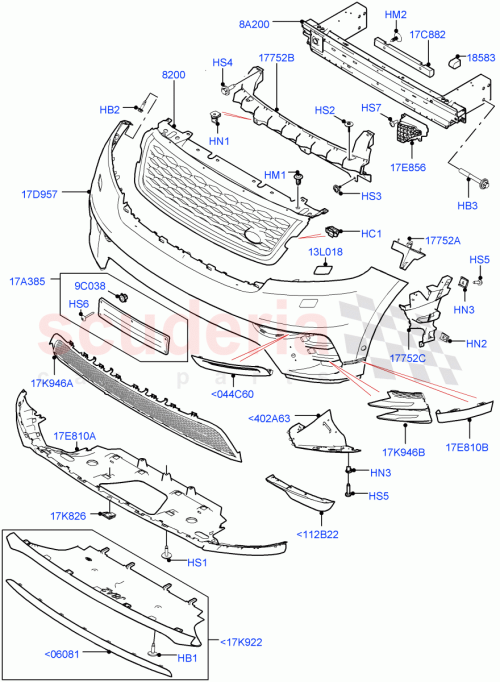 Part Diagram for Land Rover LR094995