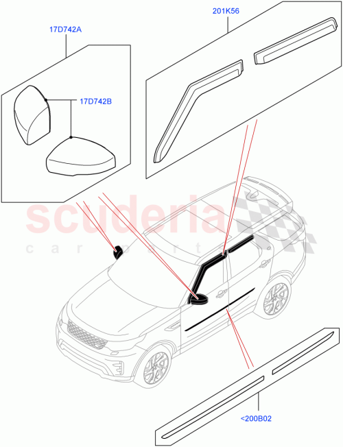 Part Diagram for Land Rover VPLRP0284