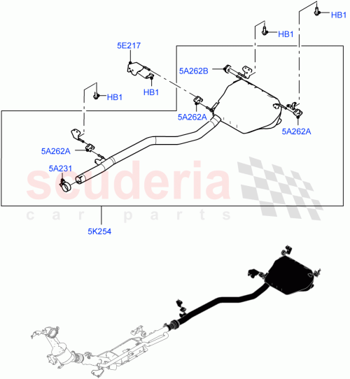 Part Diagram for Land Rover LR139791