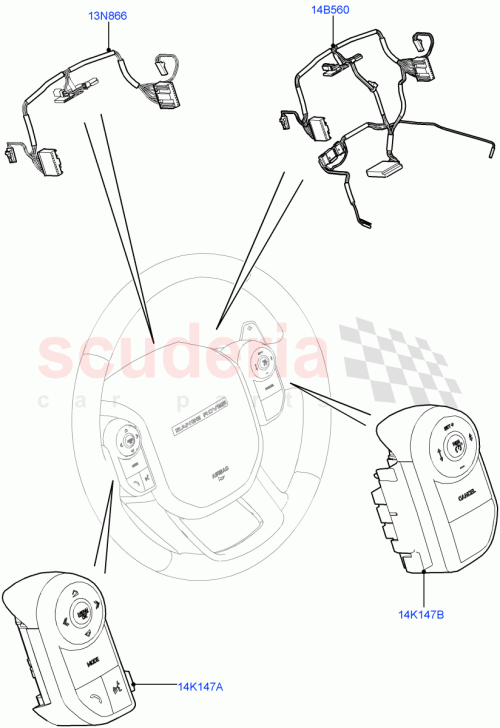 Part Diagram for Land Rover LR077225
