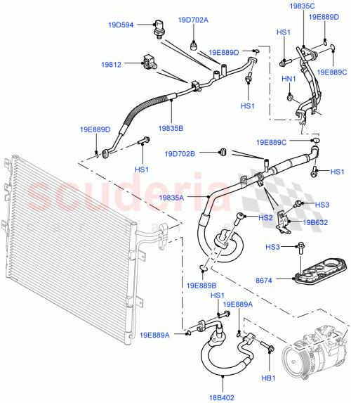 Part Diagram for Land Rover LR016268