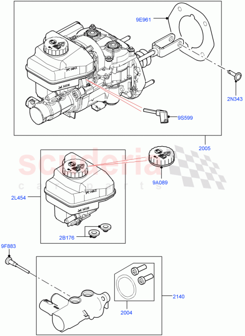 Part Diagram for Land Rover LR108537
