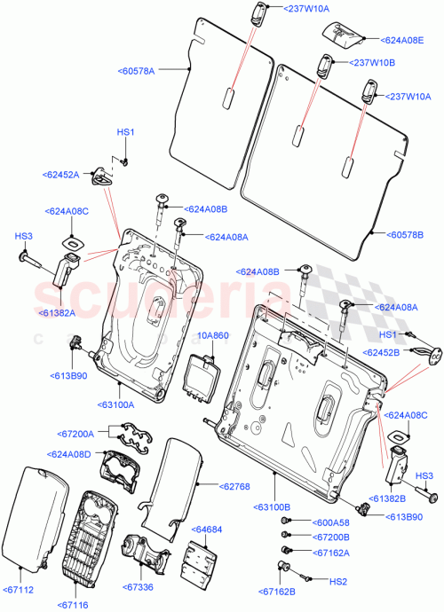 Part Diagram for Land Rover LR094563