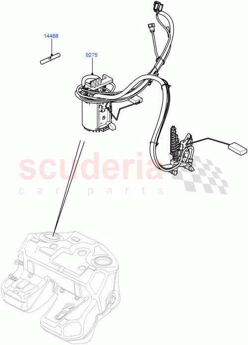 Part Diagram for Land Rover LR015179