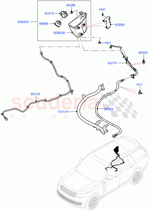 Part Diagram for Land Rover LR157046