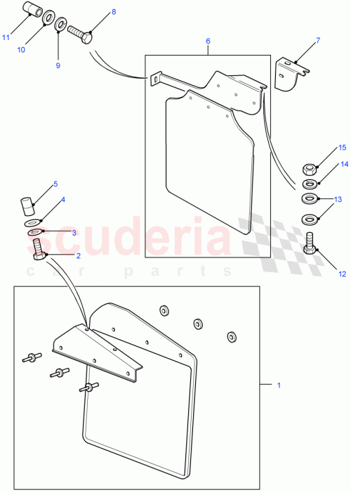 Part Diagram for Land Rover WL106002