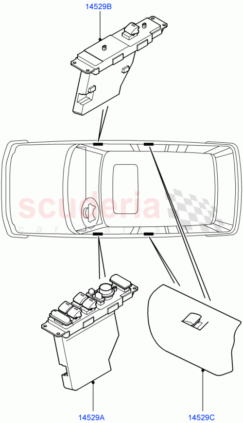 Part Diagram for Land Rover LR020110