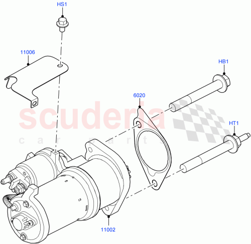 Part Diagram for Land Rover LR124522