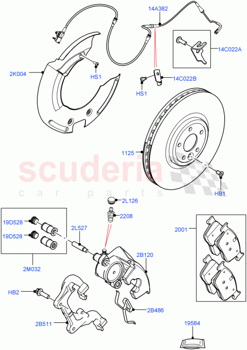Part Diagram for Land Rover LR097381