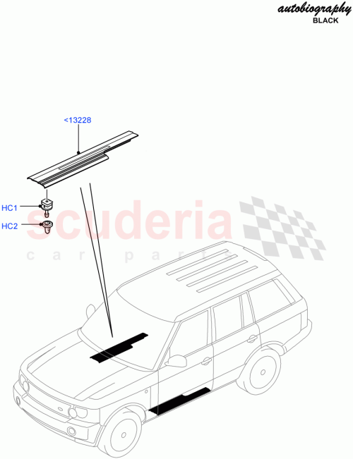 Part Diagram for Land Rover LR032922
