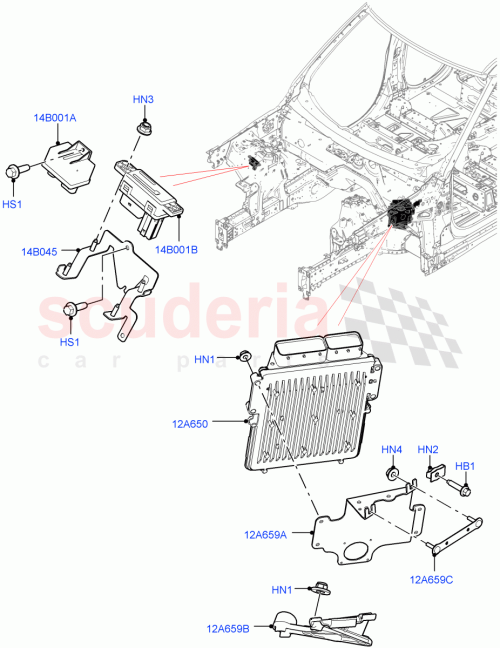 Part Diagram for Land Rover LR084648