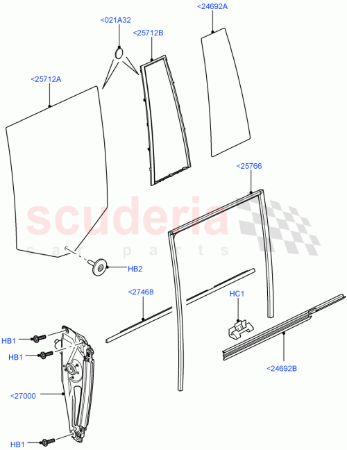 Part Diagram for Land Rover LR040924