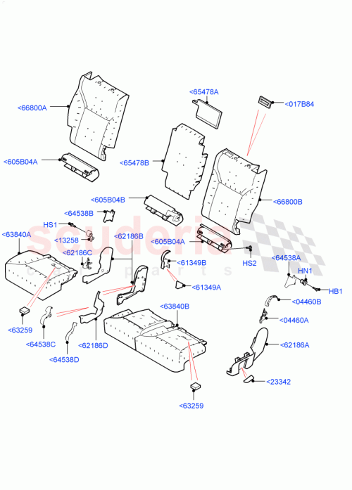 Part Diagram for Land Rover LR171388