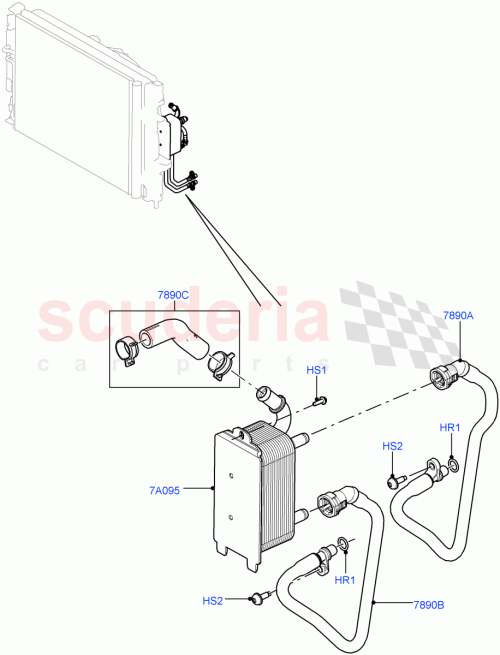 Part Diagram for Land Rover LR024541