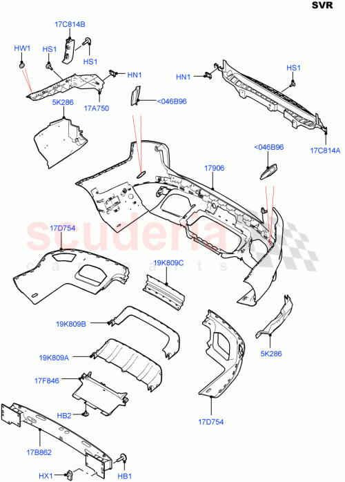 Part Diagram for Land Rover LR062311