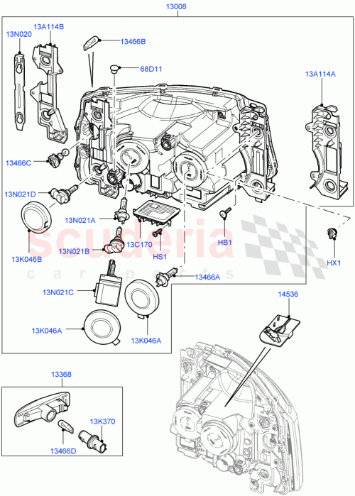 Part Diagram for Land Rover LR023527
