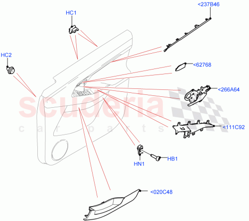 Part Diagram for Land Rover LR135008