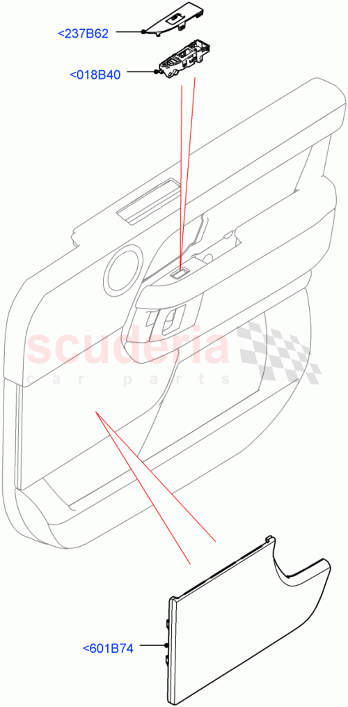 Part Diagram for Land Rover LR104057