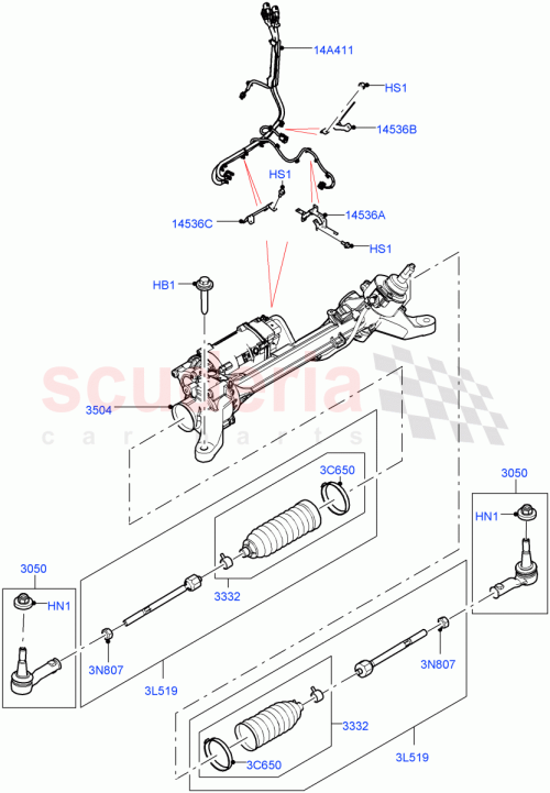 Part Diagram for Land Rover LR170815