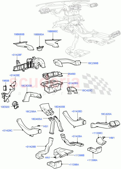 Part Diagram for Land Rover LR072106
