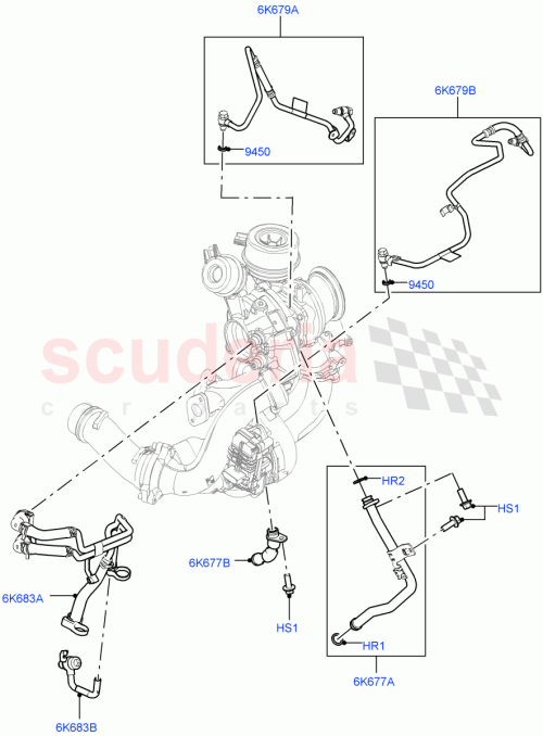 Part Diagram for Land Rover LR117593