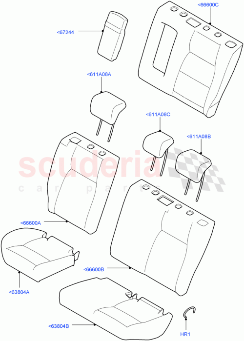 Part Diagram for Land Rover LR058967