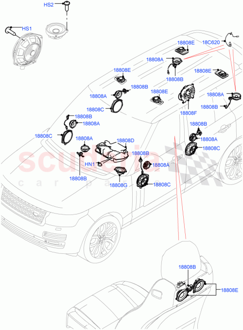 Part Diagram for Land Rover LR033293