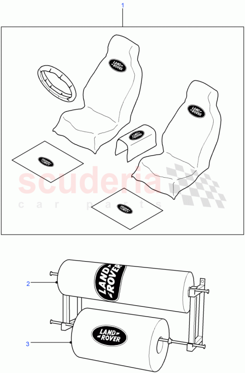 Part Diagram for Land Rover STC53050
